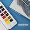 Daler-Rowney® Aquafine Half Pan Travel 12 Color Watercolor Set